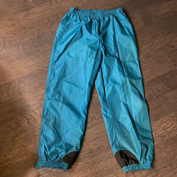 Columbia Sportswear Teal Nylon Ski Snow Pants Men's - XL - Picture 1 of 6